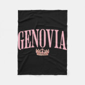 Genovia me a briut shut up Junggeselinnen-Abschied Fleecedecke (Vorderseite)