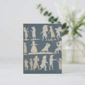 Genre Scene Postkarte (Stehend Vorderseite)