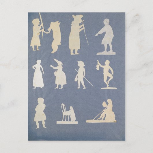 Genre Scene Postkarte (Vorderseite)