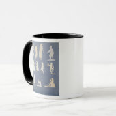 Genre-Szene Tasse (Vorderseite Links)