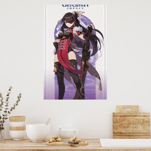 Genshin Impact Beidou Poster (Küche)