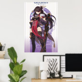 Genshin Impact Beidou Poster (Heimbüro)