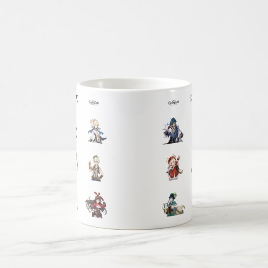 Genshin Impact Character Pack Kaffeetasse (Mittel)