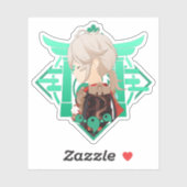 Genshin Impact Kazuha Aufkleber (Blatt)