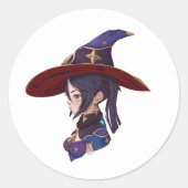 Genshin Impact: Mona Sticker (Fanart) (Vorderseite)