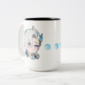 GENSHIN IMPACT NEUVILLETTE Chibi Zweifarbige Tasse (Vorderseite Links)