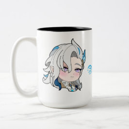 GENSHIN IMPACT NEUVILLETTE Chibi Zweifarbige Tasse