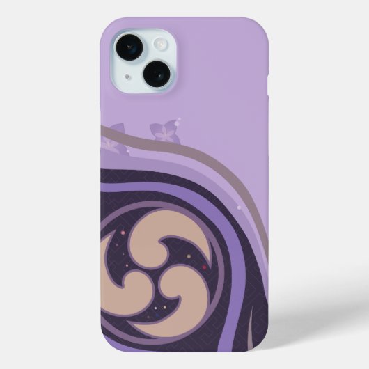 Genshin Impact Raiden Shogun Ei Case-Mate iPhone Hülle (Rückseite)