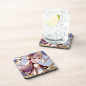 Genshin Impact Shenhe Getränkeuntersetzer (Rechte Seite)