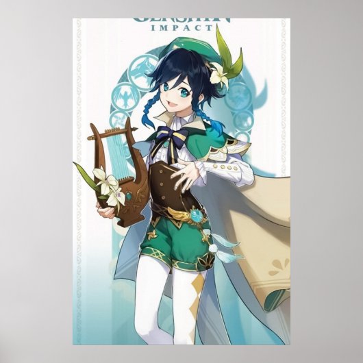 Genshin Impact Venti Poster (Vorne)