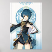 Genshin Impact Xingqiu Poster (Vorne)