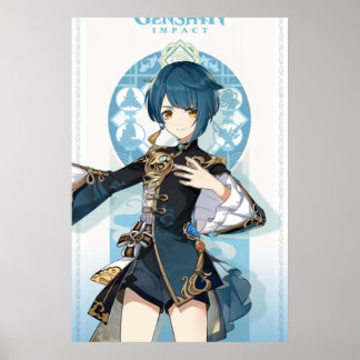 Genshin Impact Xingqiu Poster