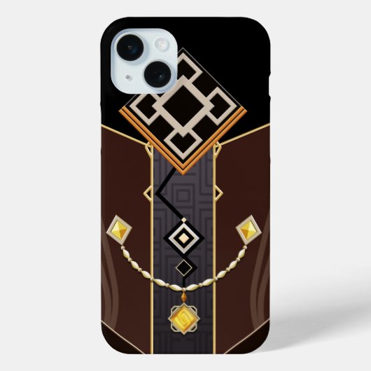 Genshin Impact Zhongli Case-Mate iPhone Hülle (Rückseite)