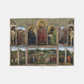 Gent Altarpiece (Detail), Van Eyck Brothers Fleecedecke (Vorderseite (Horizontal))