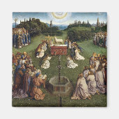 Gent Altarpiece (Detail), Van Eyck Brothers Magnet (Vorne)