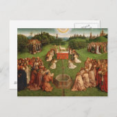 Gent Altarpiece Postkarte (Vorne/Hinten)