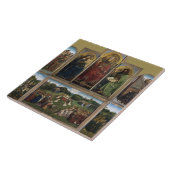 Gent Altarpiece, Van Eyck Brothers Fliese (Seite)