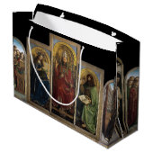 Gent Altarpiece, Van Eyck Brothers Große Geschenktüte (Rückseite Schrägansicht)