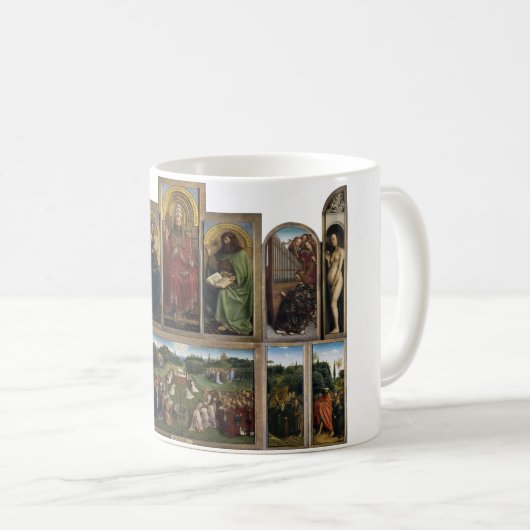 Gent Altarpiece, Van Eyck Brothers Kaffeetasse (VorderseiteRechts)