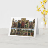 Gent Altarpiece, Van Eyck Brothers Karte (Gelbe Blume)