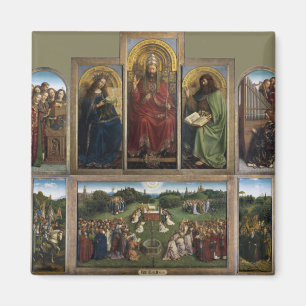 Gent Altarpiece, Van Eyck Brothers Magnet