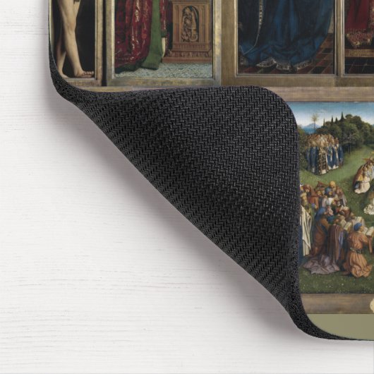 Gent Altarpiece, Van Eyck Brothers Mousepad (Ecke)