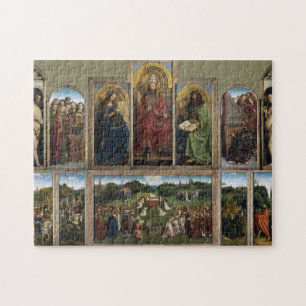 Gent Altarpiece, Van Eyck Brothers Puzzle