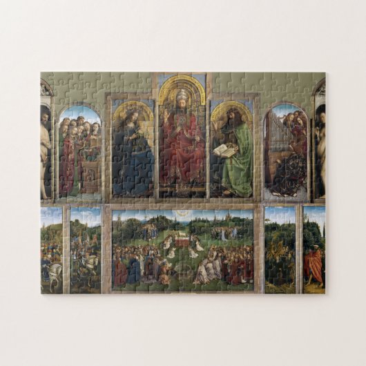 Gent Altarpiece, Van Eyck Brothers Puzzle (Horizontal)