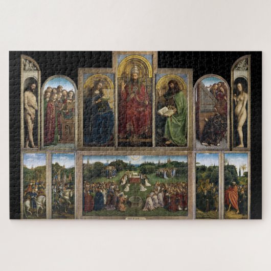 Gent Altarpiece, Van Eyck Brothers Puzzle (Horizontal)