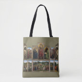 Gent Altarpiece, Van Eyck Brothers Tasche (Vorderseite)