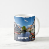 Gent - Belgien Kaffeetasse (VorderseiteRechts)