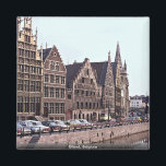 Gent, Belgien Magnet<br><div class="desc">Gent,  Belgien Reisen dort mit diesem schönen Produkt.</div>