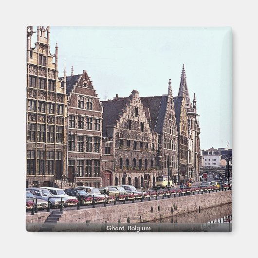 Gent, Belgien Magnet (Vorne)