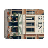 Gent, Belgien Magnet (Horizontal)