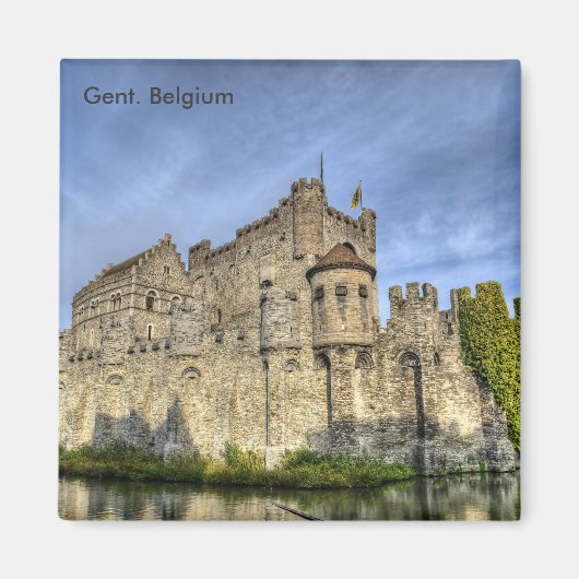 Gent. Belgien Magnet (Vorne)