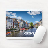 Gent - Belgien Mousepad (Mit Mouse)
