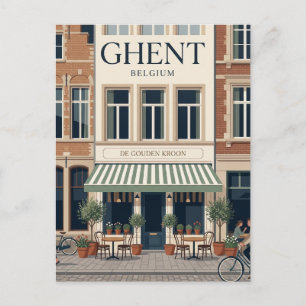 Gent, Belgien Postkarte