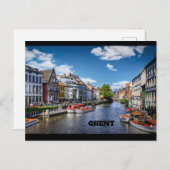 Gent - Belgien Postkarte (Vorne/Hinten)