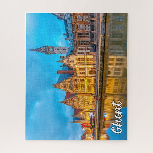 Gent, Belgien Puzzle (Vertikal)