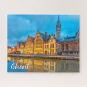 Gent, Belgien Puzzle (Horizontal)