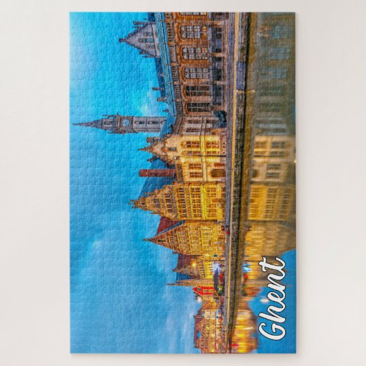 Gent, Belgien Puzzle (Vertikal)