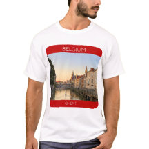 Gent, Belgien Reise-T-Shirt