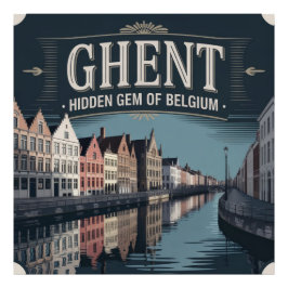 Gent – Belgiens versteckter Schatz Fotodruck