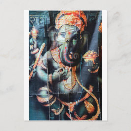 Gent elephant Hindu Success God Postkarte