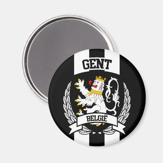 Gent Magnet (Vorderseite/Rückseite)
