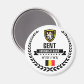 Gent Magnet (Vorderseite/Rückseite)