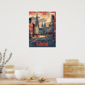 Gent Poster (Küche)