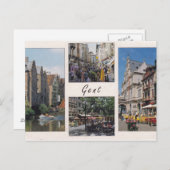 Gent - Postkarte (Vorne/Hinten)