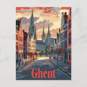Gent Postkarte