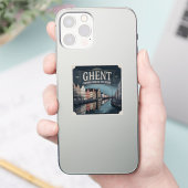 Gent – Versteckter Schatz Belgiens Aufkleber (Telefon)